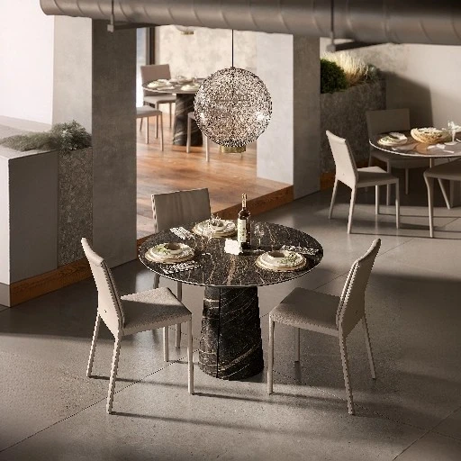 Стол обеденный Cattelan Italia CUBA KERAMIK BISTROT  картинка №3