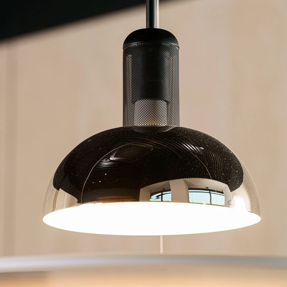 Подвесной светильник Flos FRISBI chrome картинка №4