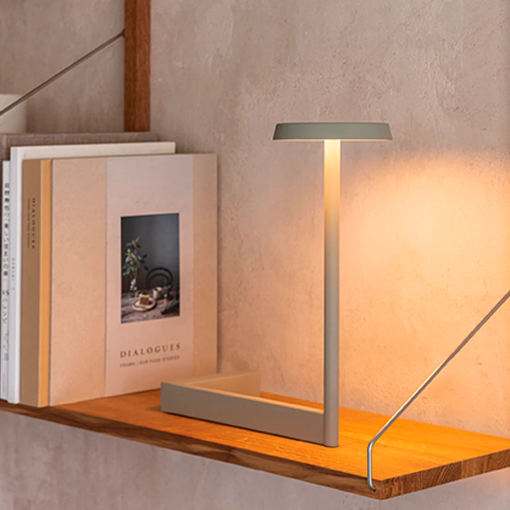 Настольная лампа Vibia FLAT Grey   картинка №2