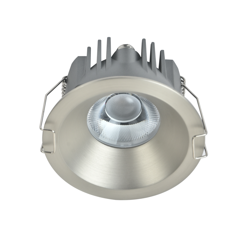 Встраиваемый светильник Zilgan 12W 36° 3000K IP65 матовый никель 200043 картинка №1