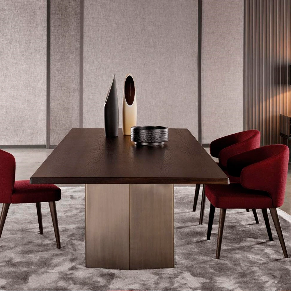 Стол обеденный Minotti MORGAN картинка №5