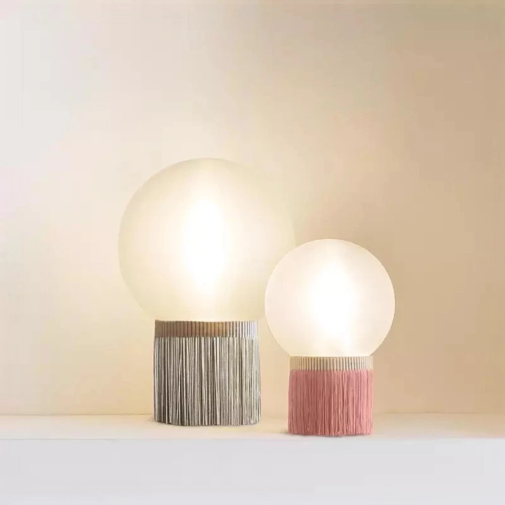 Настольная лампа Slamp FRINGE SMALL GREY картинка №1