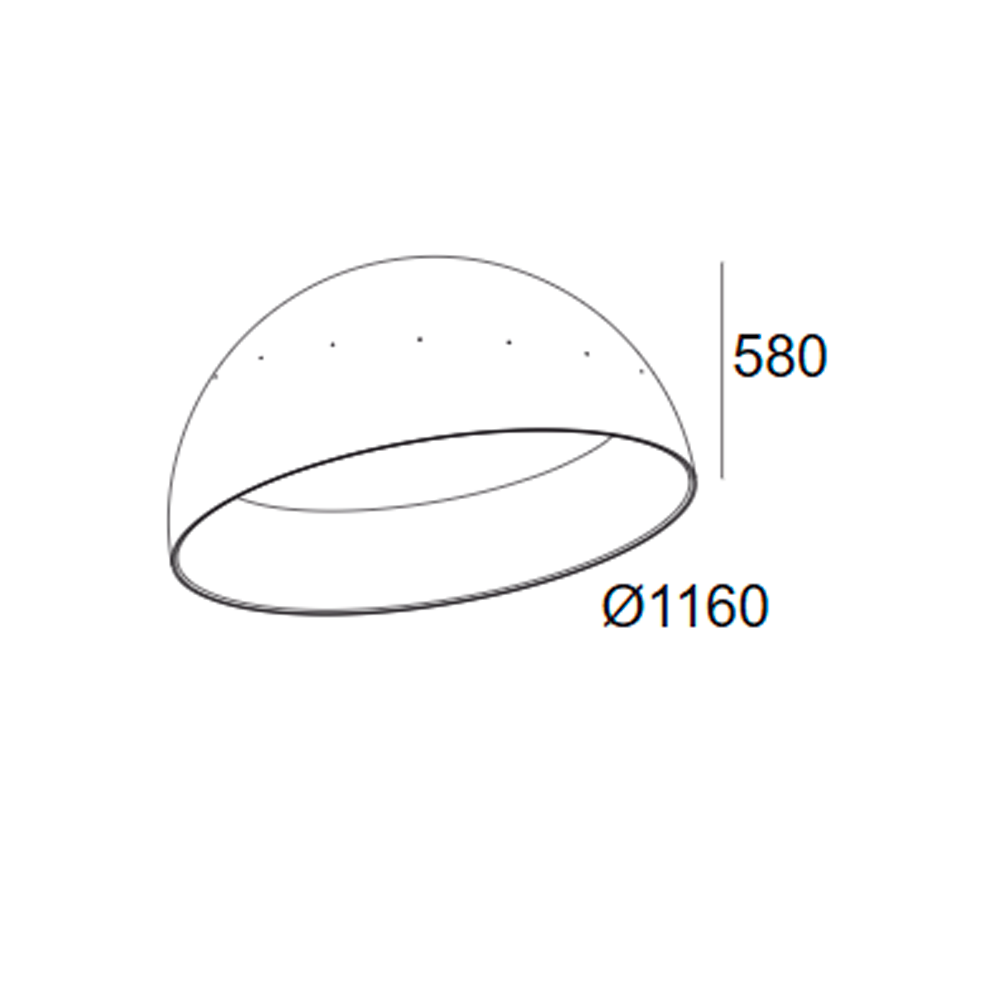Встраиваемый светильник Delta Light SUPERDOME RECESSED картинка №5