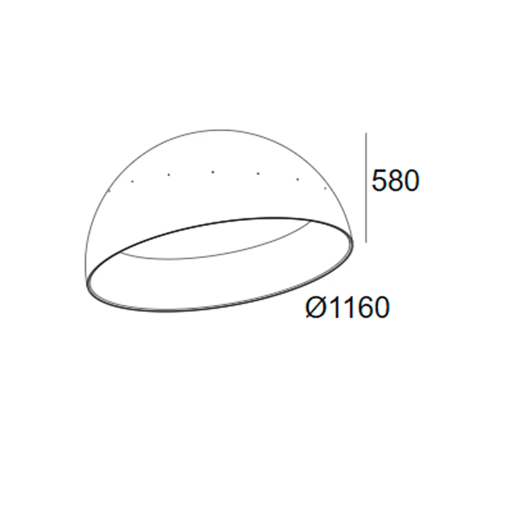 Встраиваемый светильник Delta Light SUPERDOME RECESSED картинка №5
