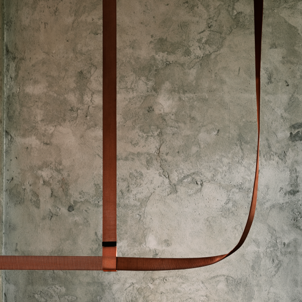 Подвесной светильник Flos BELT FABRIC COPPER BROWN картинка №2