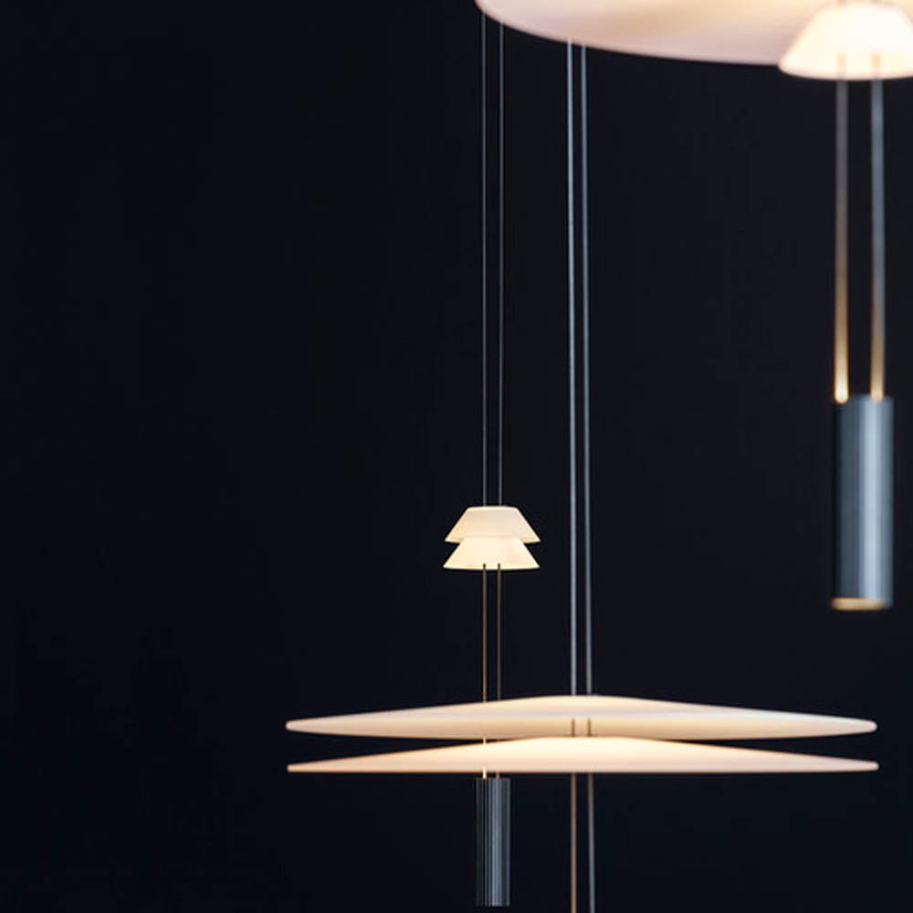 Подвесной светильник Vibia FLAMINGO MINI 1590 BLACK картинка №1