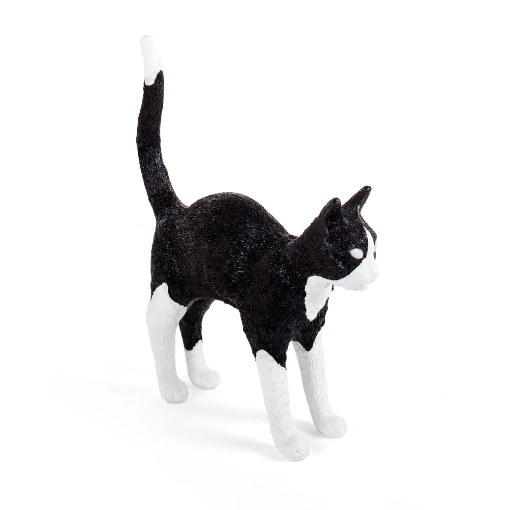 Настольная лампа Seletti JOBBY THE CAT Black & White картинка №1