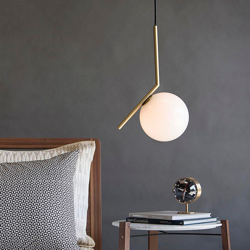 Подвесной светильник Flos IC LIGHTS S2 RED BURGUNDY картинка №4