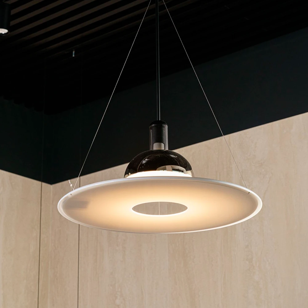 Подвесной светильник Flos FRISBI chrome картинка №3