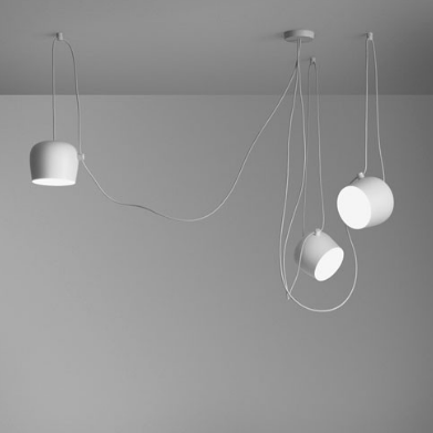 Подвесной светильник Flos AIM F0093009 + 3*F0090009 Подвесной светильник Flos AIM F0093009 + 3*F0090009