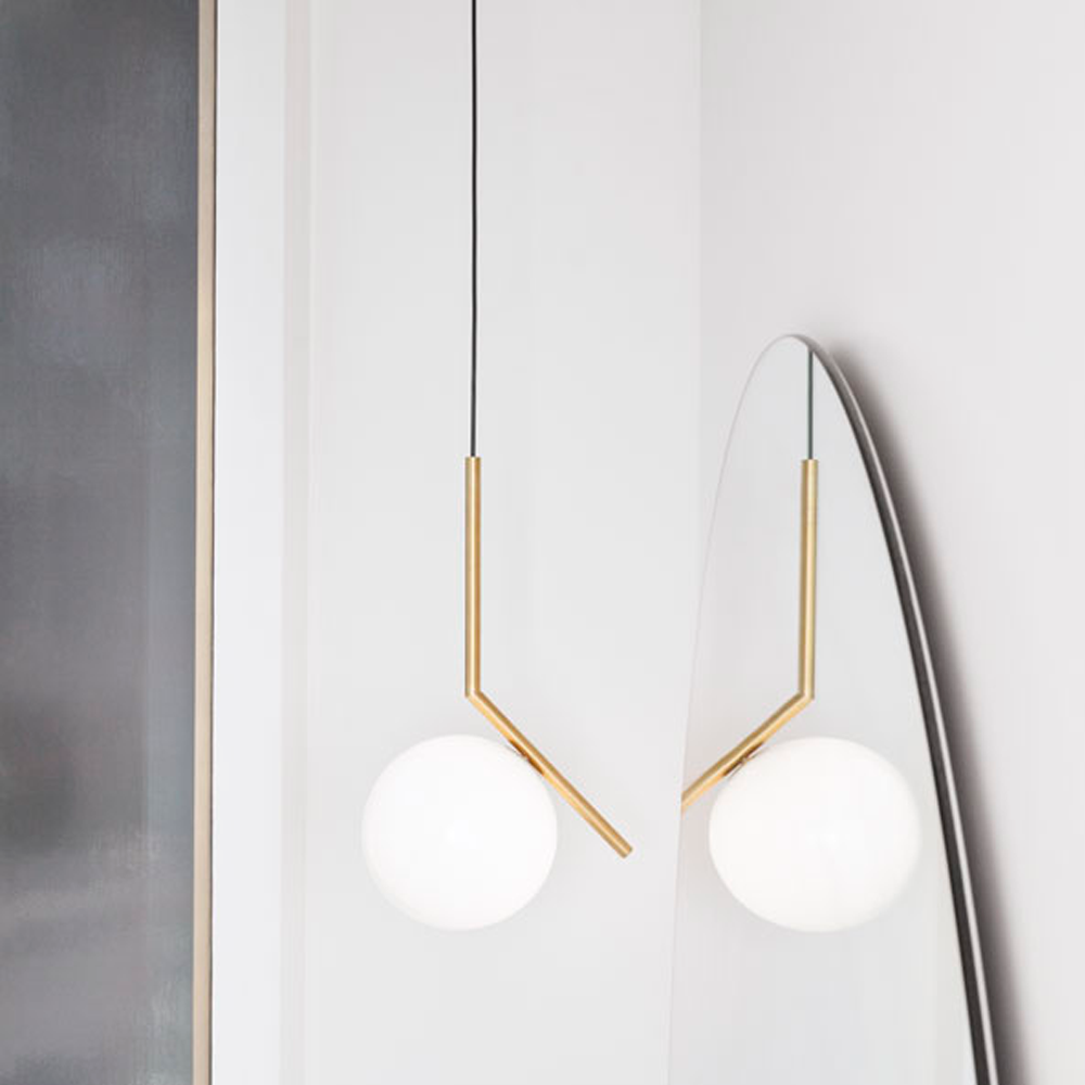 Подвесной светильник Flos IC LIGHTS S2 RED BURGUNDY картинка №1