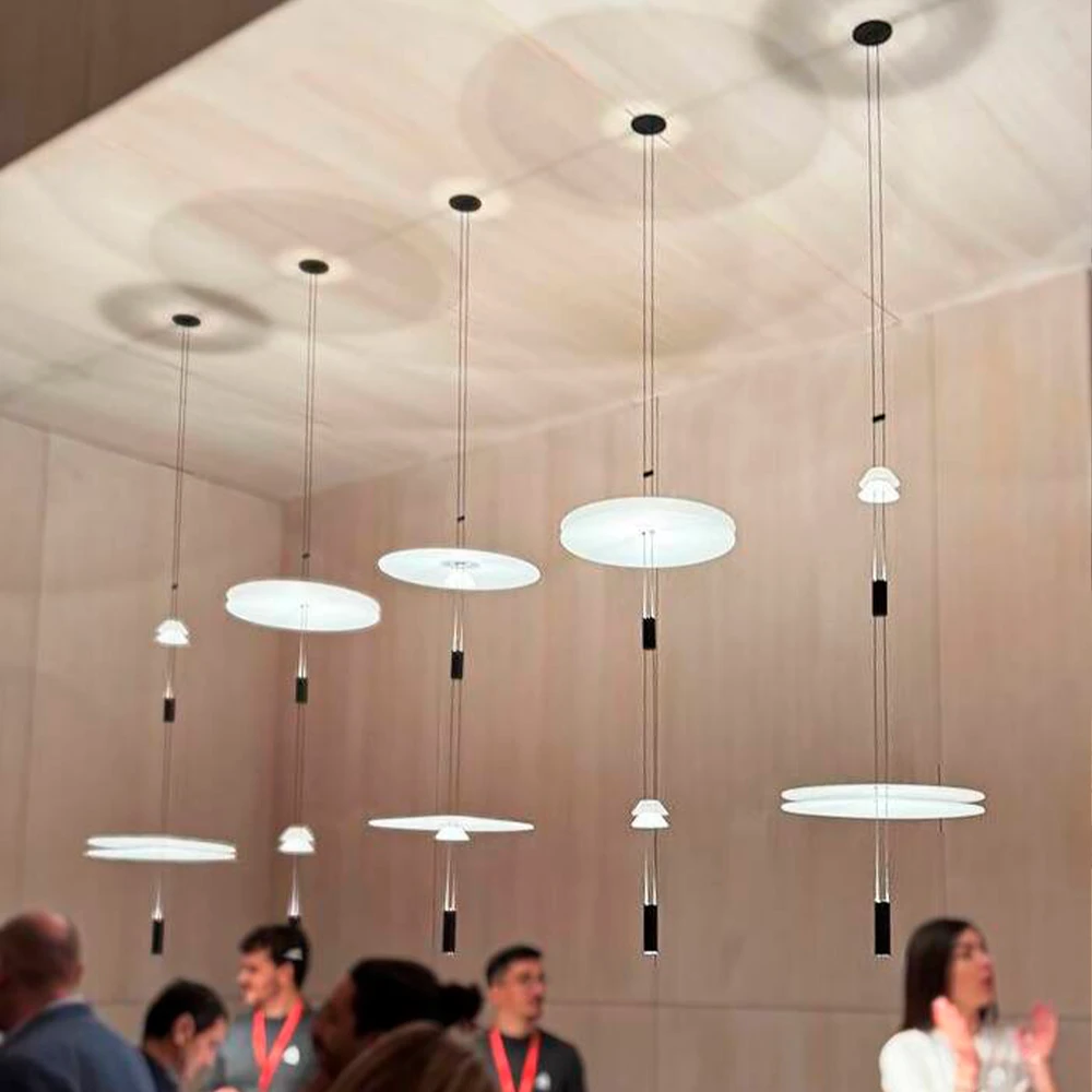 Мы на стенде испанского бренда освещения Vibia