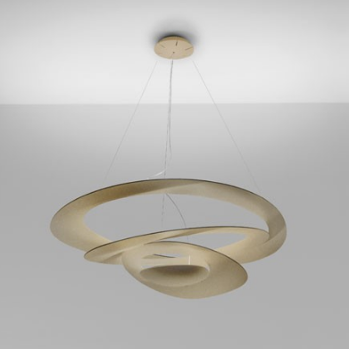 Подвесной светильник Artemide Pirce Sospensione Led gold, 1254120A Подвесной светильник Artemide Pirce Sospensione Led gold, 1254120A