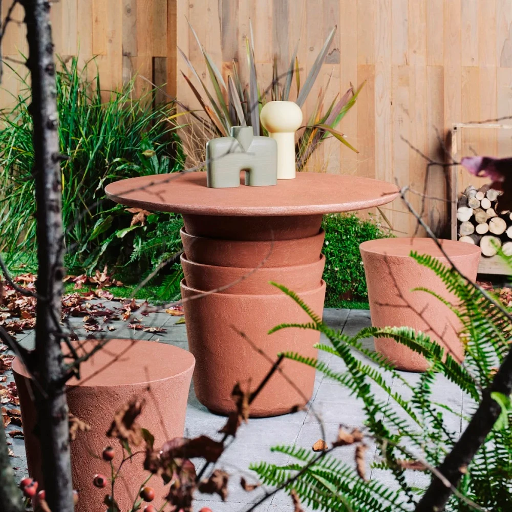Стол уличный Gervasoni KASANE 33 TERRACOTTA картинка №4