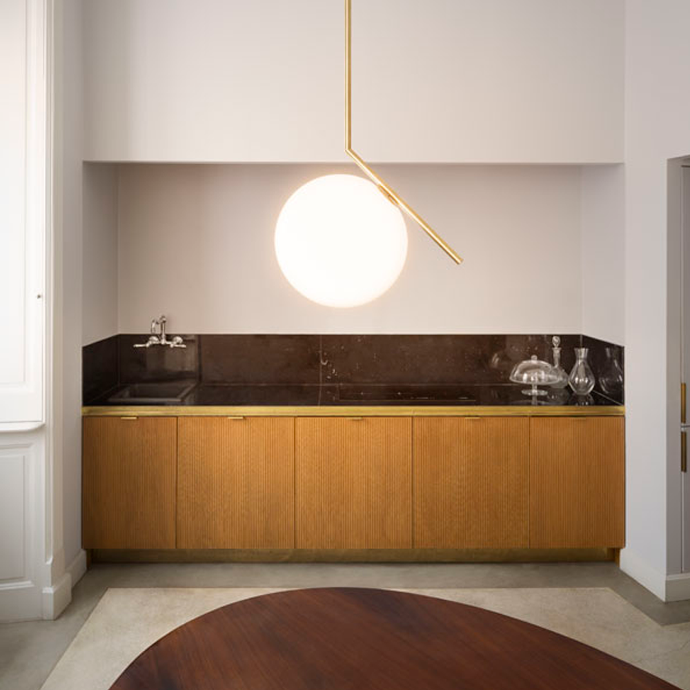 Подвесной светильник Flos IC LIGHTS S2 RED BURGUNDY картинка №2