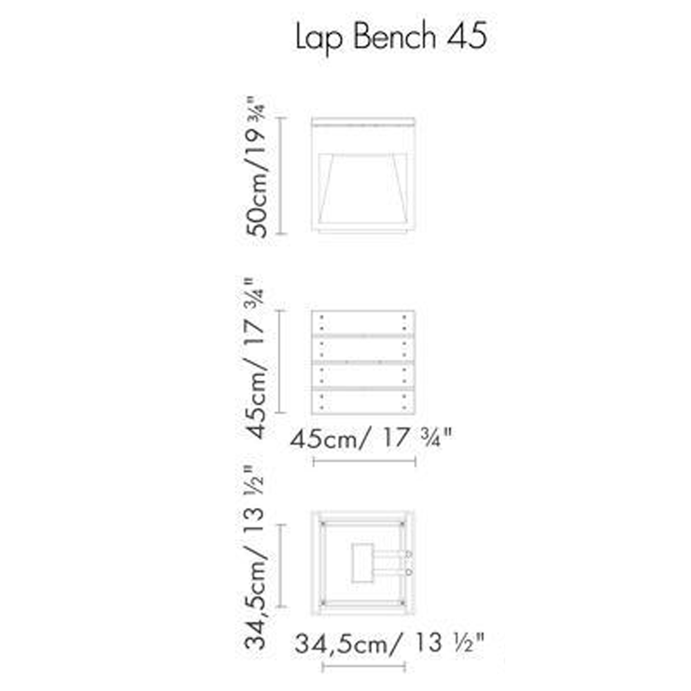Светильник уличный B.Lux LAP BENCH 45A LED картинка №3