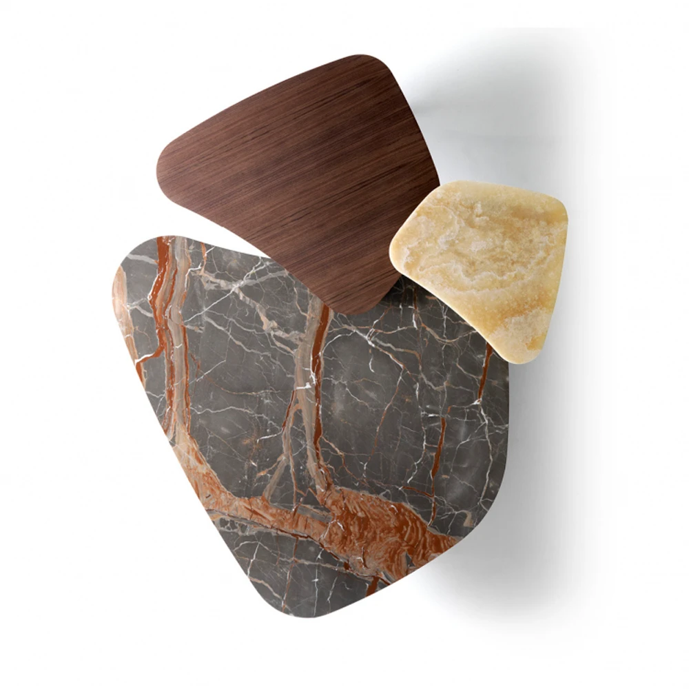 Стол журнальный Ulivi STONE BROWN картинка №1