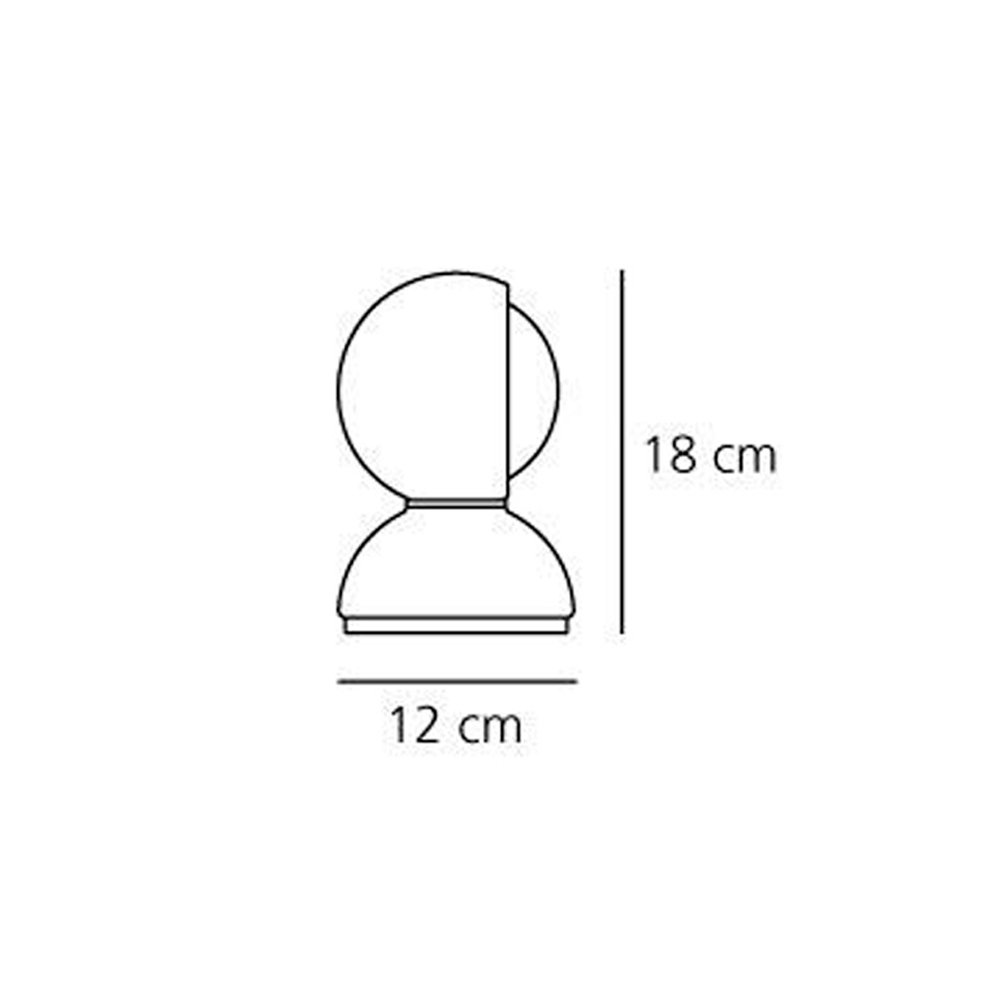 Настольная лампа Artemide ECLISSE ORANGE 0028050A картинка №4