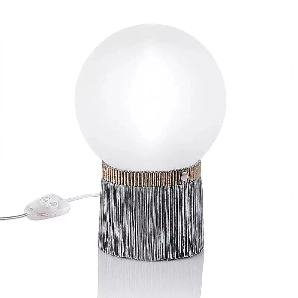 Настольная лампа Slamp FRINGE SMALL GREY