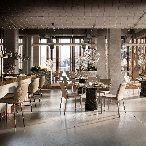 Стол обеденный Cattelan Italia CUBA KERAMIK BISTROT  картинка №1