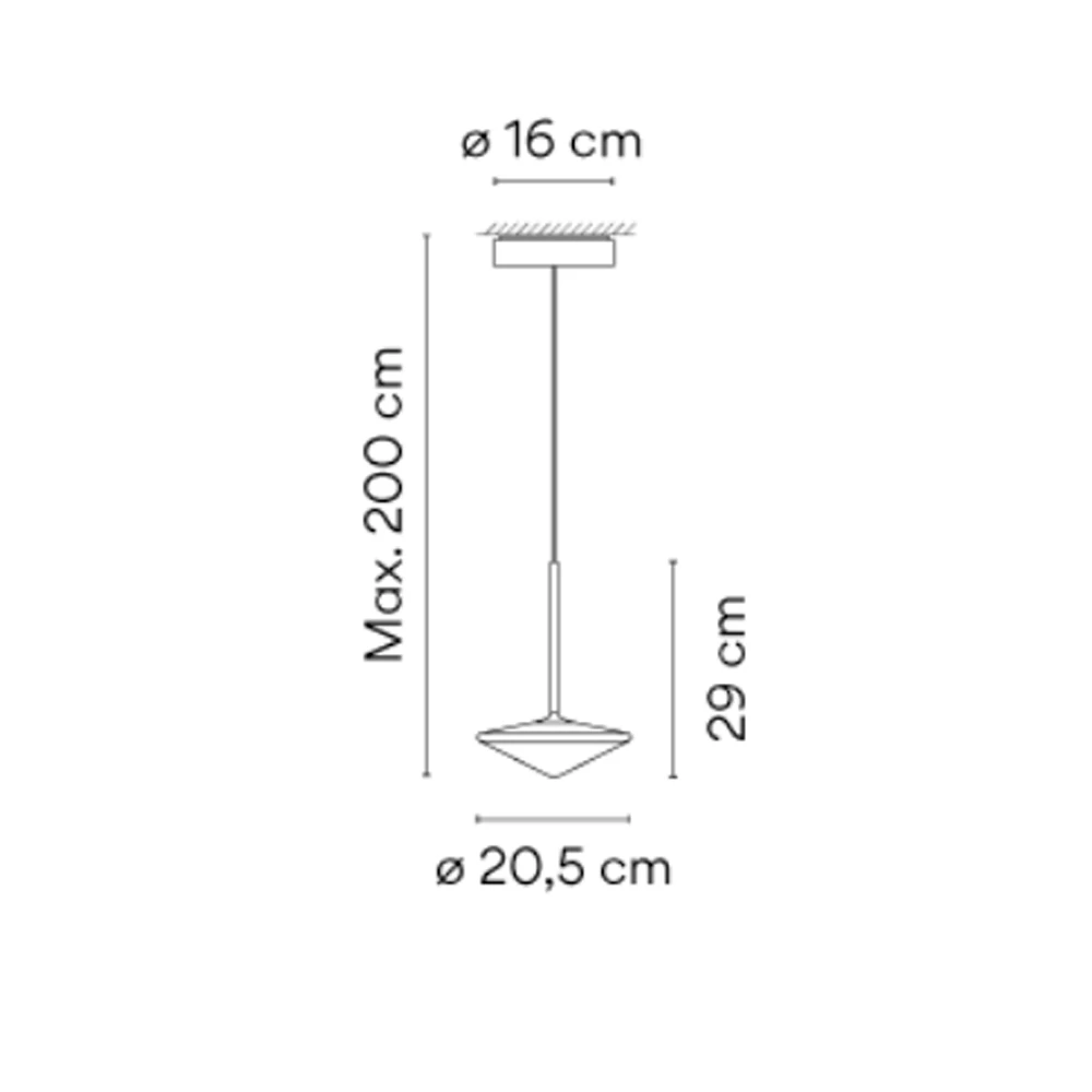 Подвесной светильник Vibia TEMPO 5774 картинка №4