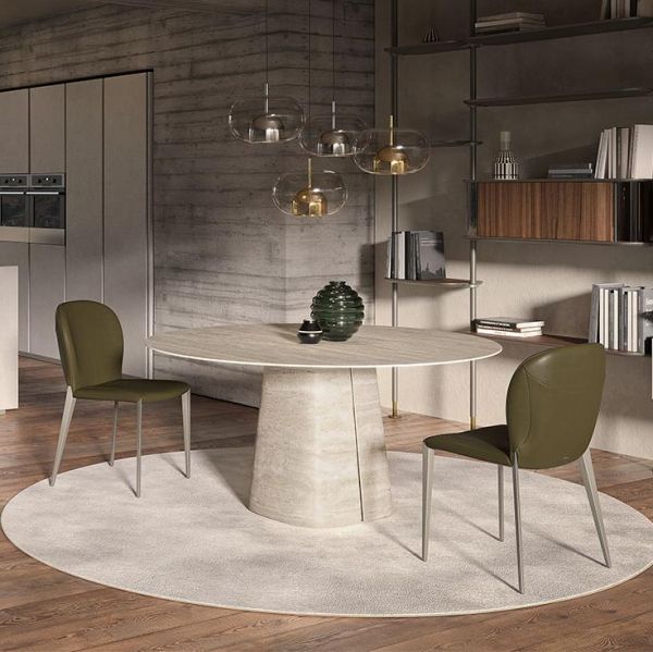 Стол обеденный Cattelan Italia RADO KERAMIK ROUND  картинка №1