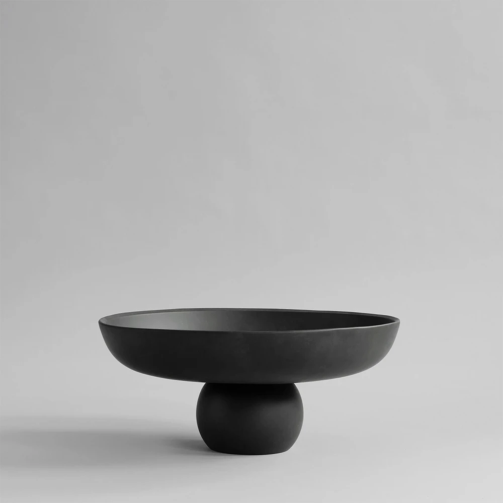 Ваза 101 Copenhagen BARABU Bowl Big  черная картинка №5
